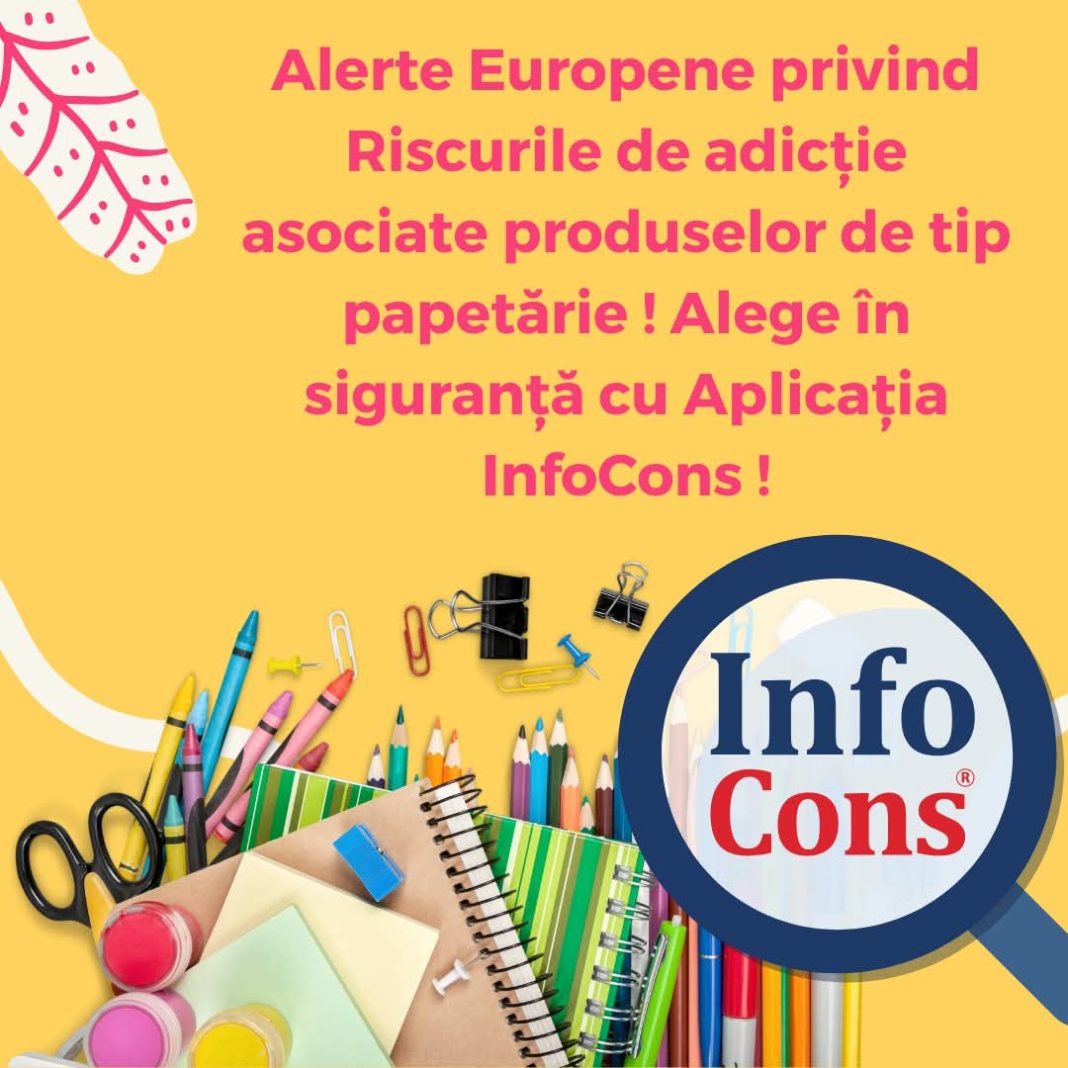 Alerte europene privind riscurile asociate produselor de tip papetărie