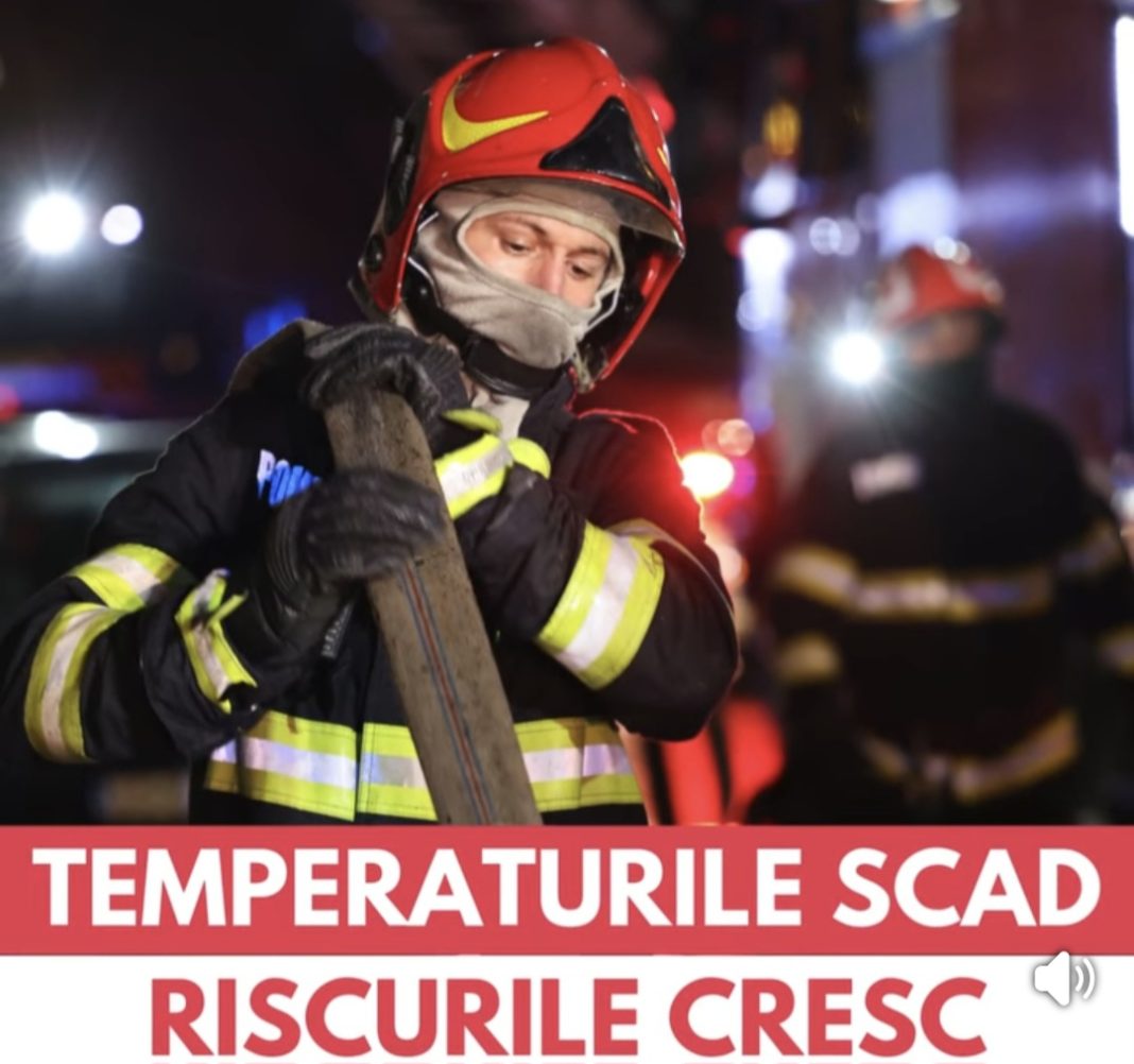 Ger persistent în următoarele zile, pompierii recomandă prudență și protecție pentru locuințe