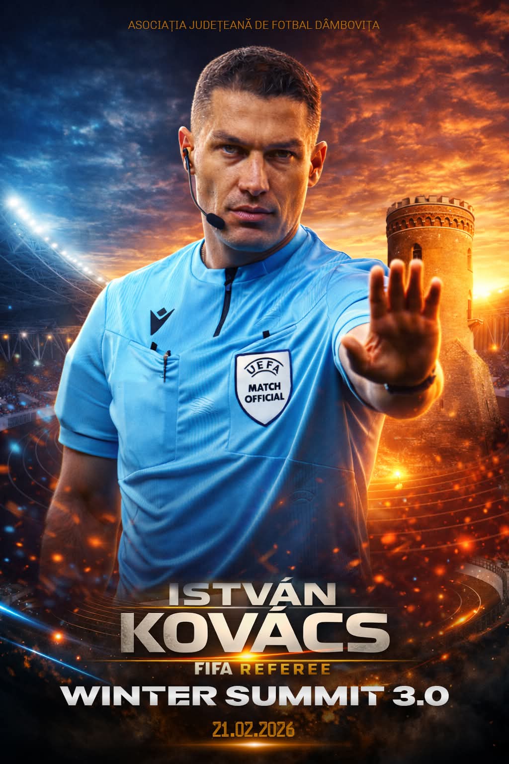 István Kovács, invitat special la Winter Summit AJF Dâmbovița
