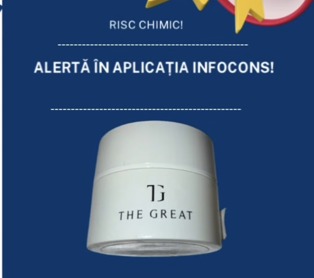 ALERTĂ InfoCons: Produs cosmetic neconform, cu risc chimic, retras din atenția consumatorilor