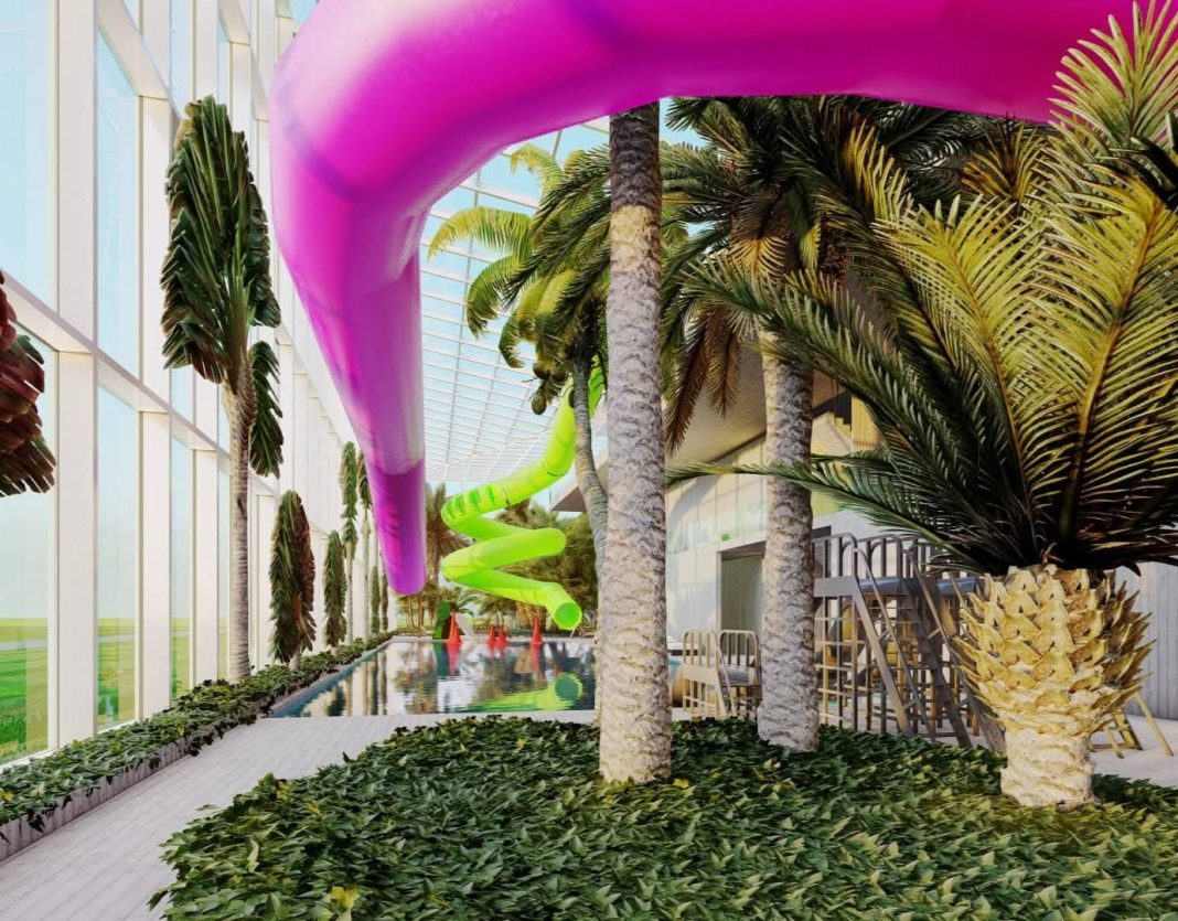 Proiect spectaculos la Târgoviște: Centru de agrement acoperit în Complexul Turistic de Natație