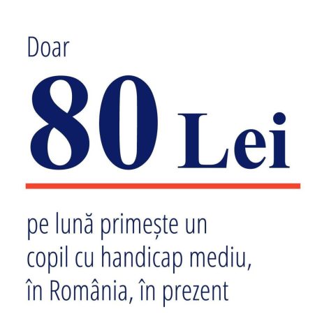 Cifrele nu mint – indemnizațiile pentru copiii cu handicap sunt mici și trebuie majorate Cifrele nu mint – indemnizațiile pentru copiii cu handicap sunt mici și trebuie majorate
