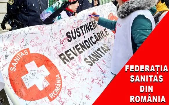 Federația SANITAS pregătește greva generală în Sănătate și Asistență socială Federația SANITAS pregătește greva generală în Sănătate și Asistență socială