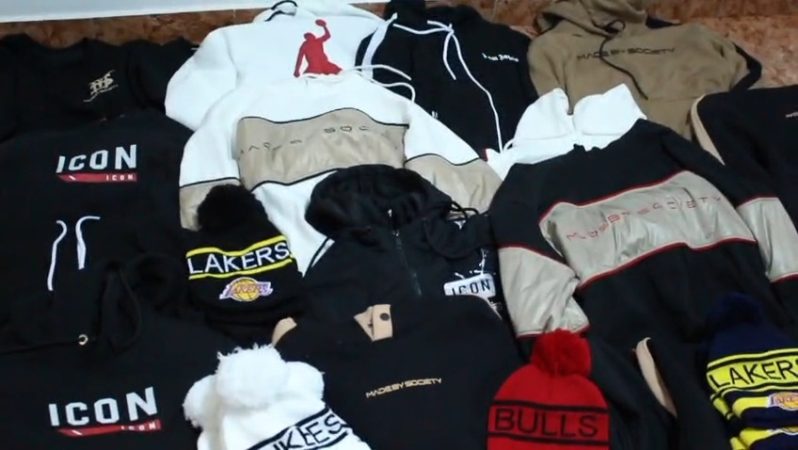 Jandarmii dâmbovițeni au confiscat produse contrafăcute în Târgoviște 