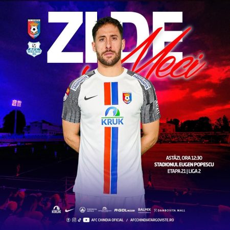 Azi e mare zi pentru Târgoviște! Chindia joacă împotriva Metalului Buzău – primul sold-out al sezonului! Azi e mare zi pentru Târgoviște! Chindia joacă împotriva Metalului Buzău – primul sold-out al sezonului!