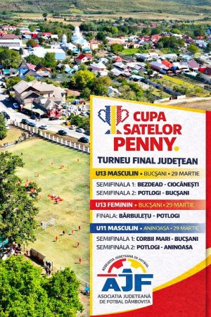 Cupa Satelor PENNY 2026 – Tragerea la sorți a meciurilor pentru Turneul Final Județean