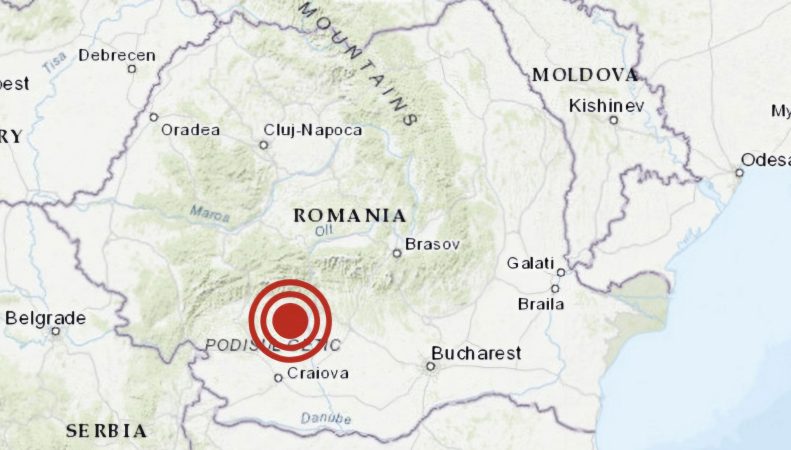Cutremur în județul Gorj