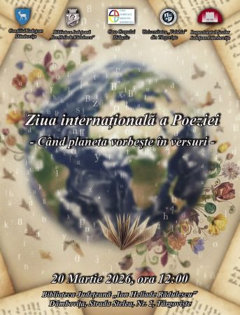 Ziua Internațională a Poeziei, sărbătorită la Biblioteca Județeană Dâmbovița 